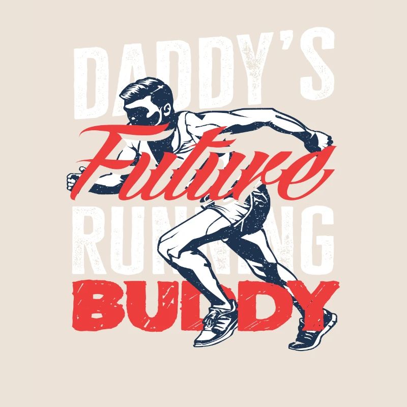 Dad's Future Running Partner Motif
