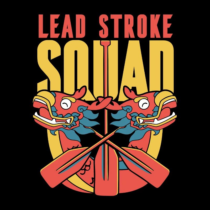 Lead Stroke Squad Pagayeur Batteur Équipe Lover