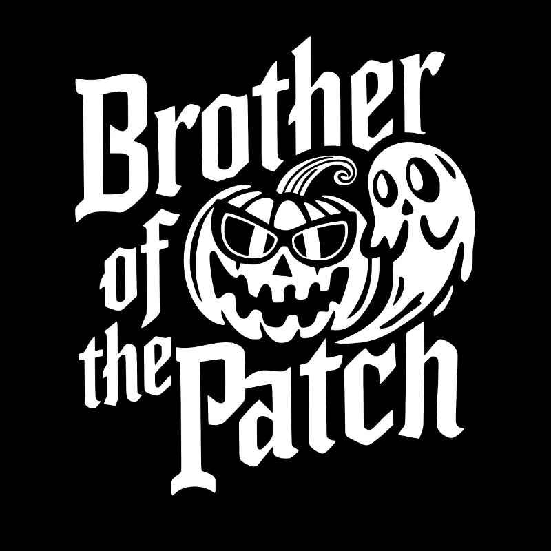Frère du patch Style d’Halloween