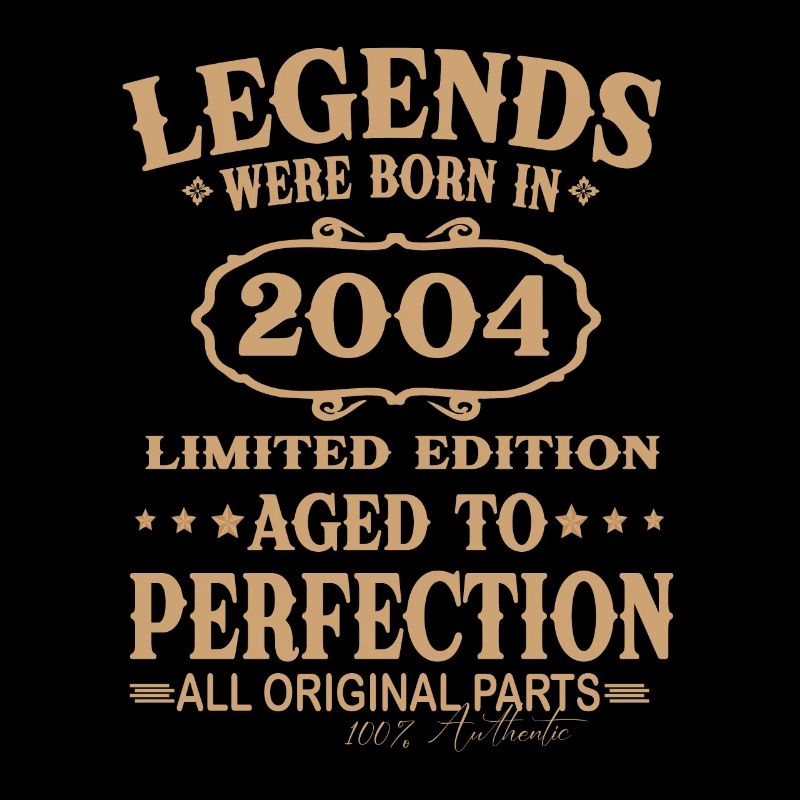 Legends were born in 2004