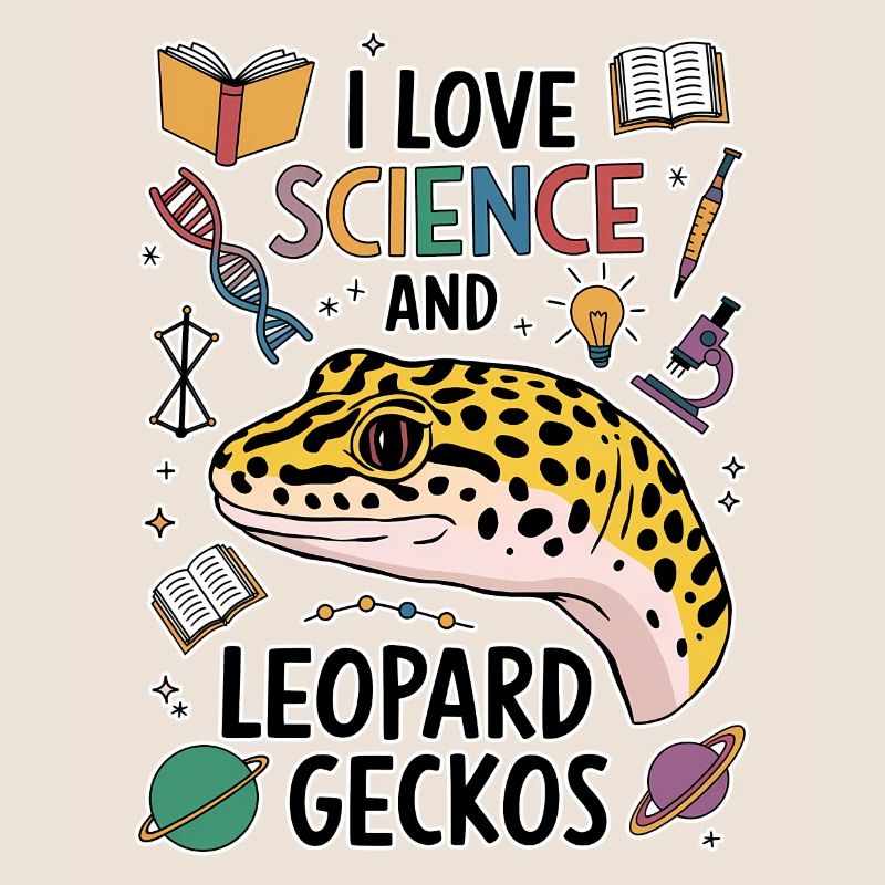 Leopardgecko Spruch Student Leopardgecko Geschenk