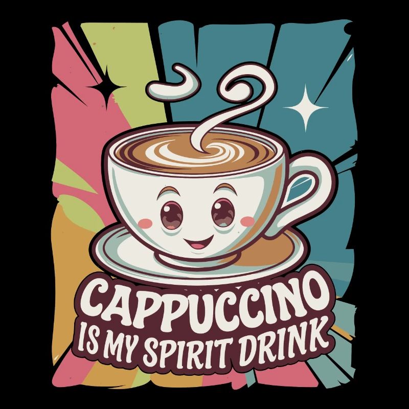 Le cappuccino est ma boisson spiritueuse