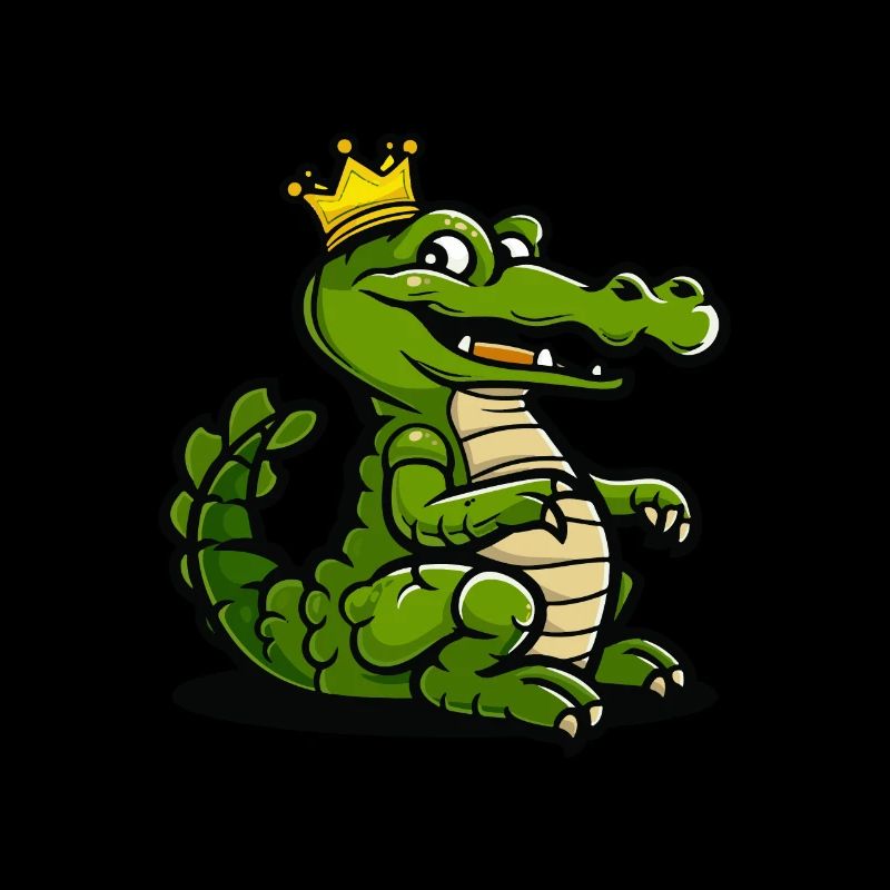 Alligator Comic Crown