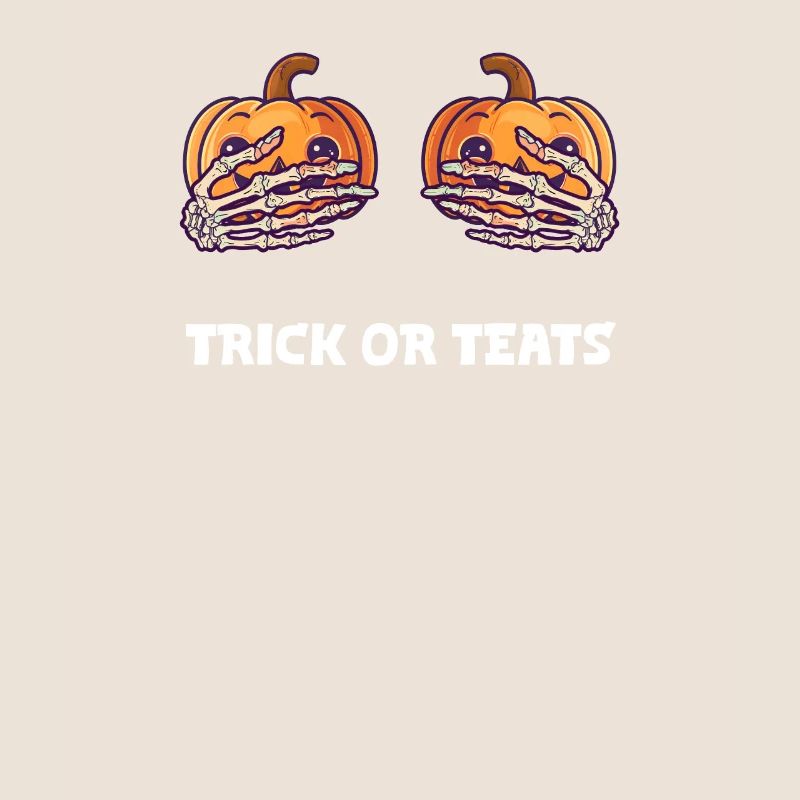 Halloween Brusttrick oder Zitzen