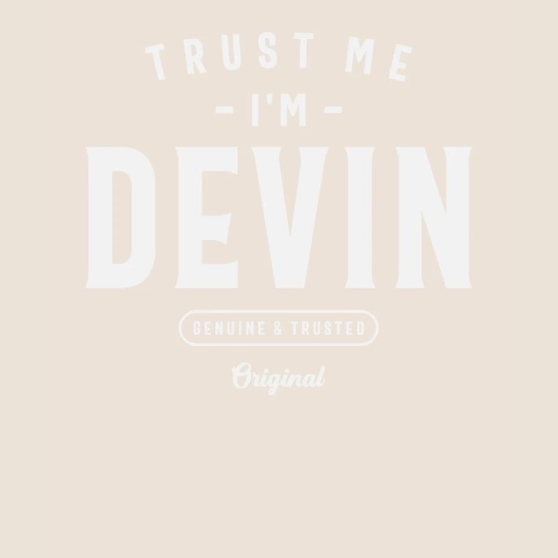 Personalized Name Devin