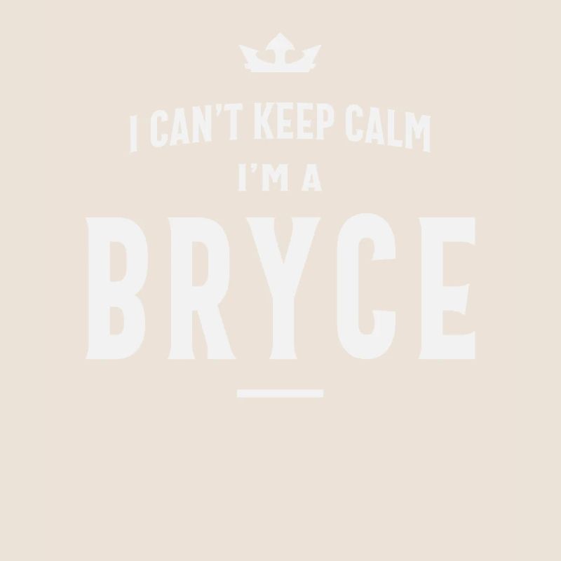 Personalized Name Bryce