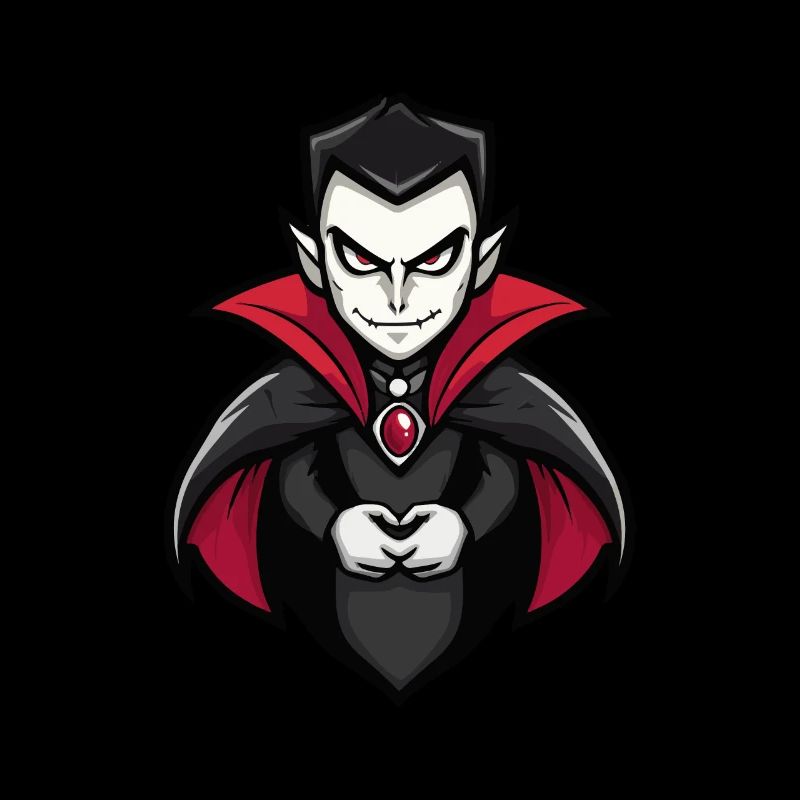 Vampire Halloween Comic