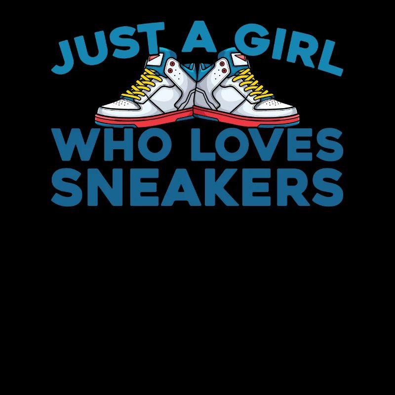 Baskets Juste une fille qui aime les baskets