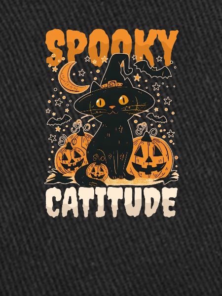 Halloween Chat Spooky Catitude