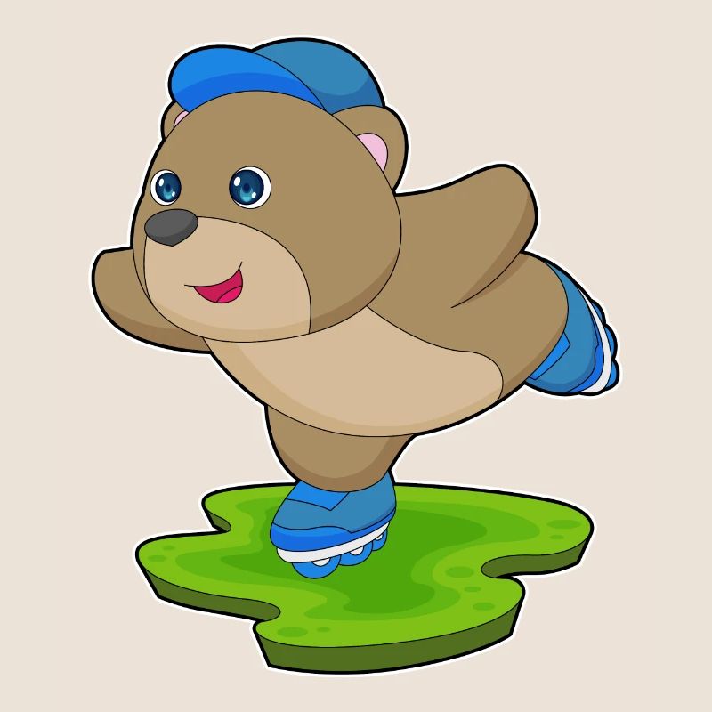 Bär Inline skating Rollschuhe