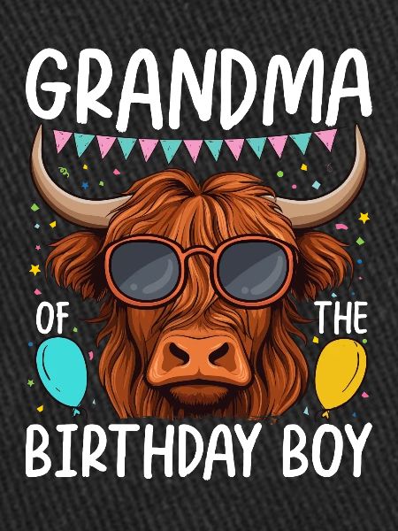 Grand-mère du garçon d’anniversaire