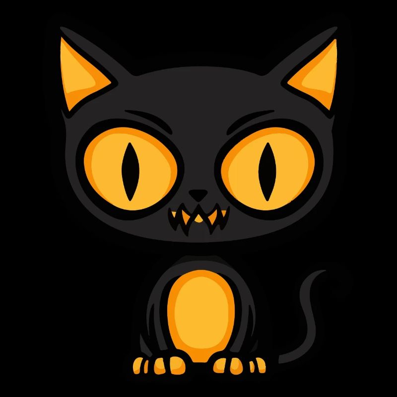 Chat Halloween Bande dessinée Chat