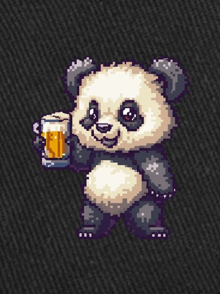 Panda bière pixel
