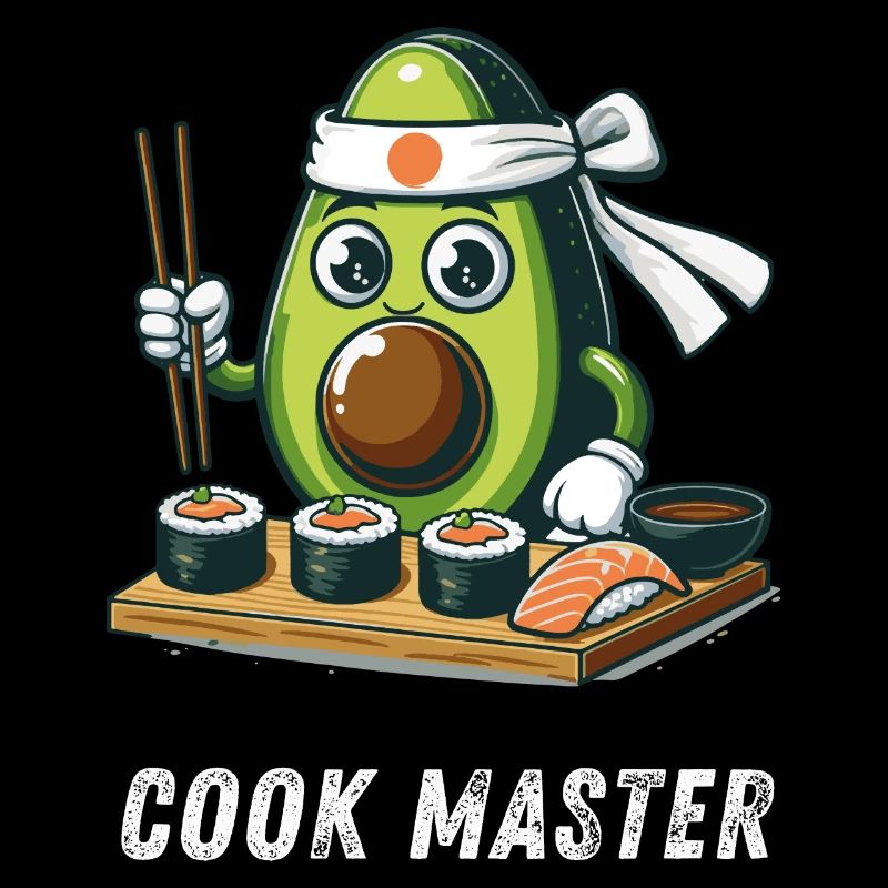 Cook Master Funny Sweet Avocado Grill Master