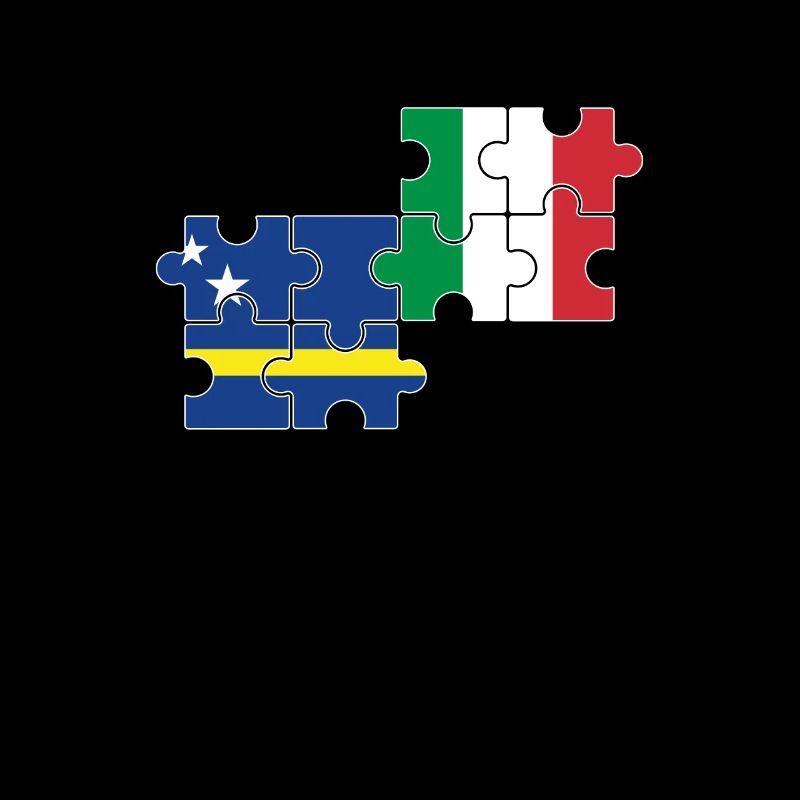 Curaçao, Italie, Drapeau