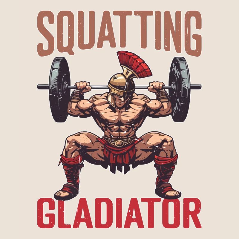 Squatting Gladiator 8