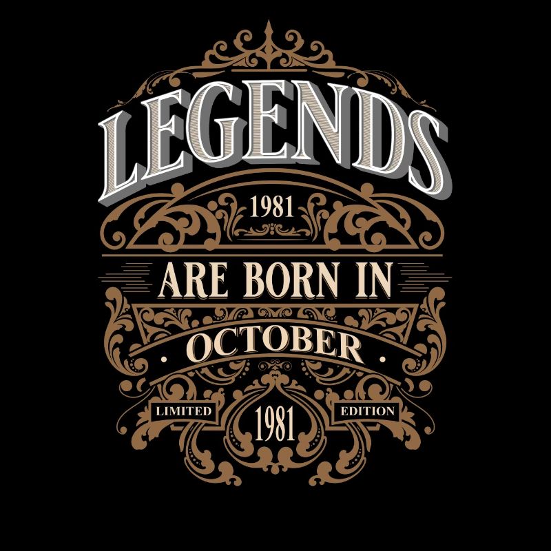 1981 Octobre Naissance Anniversaire Année de naissance