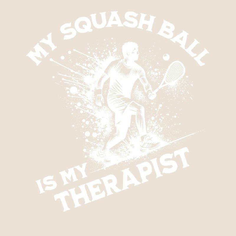 Lustiger Squash Spruch