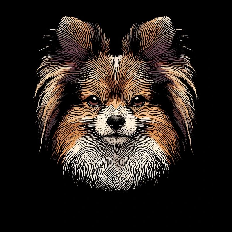 Empreinte digitale Papillon