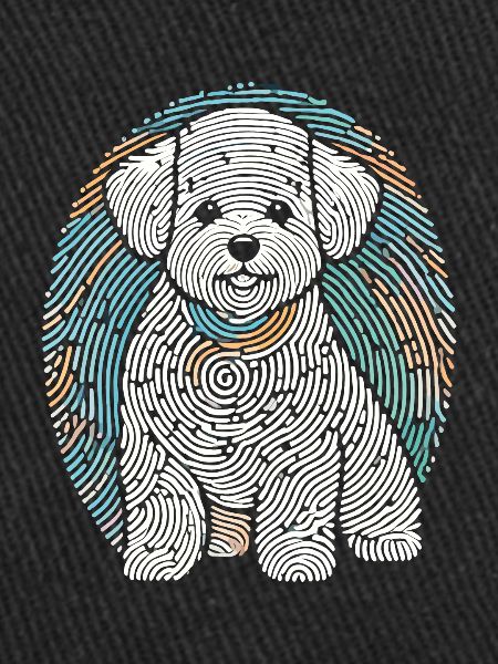 Empreinte digitale du bichon frize