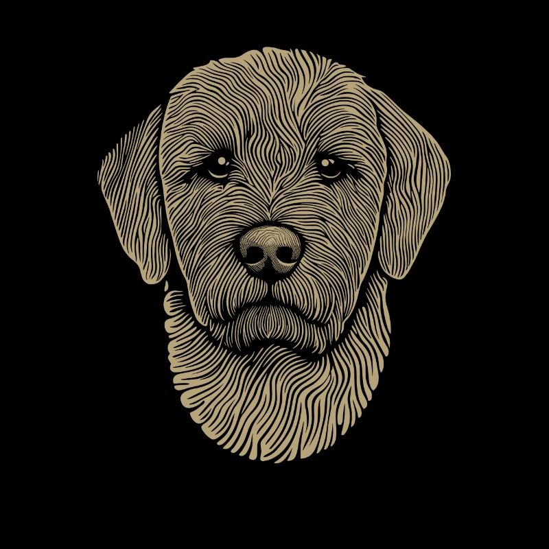 Empreinte digitale Golden Doodle