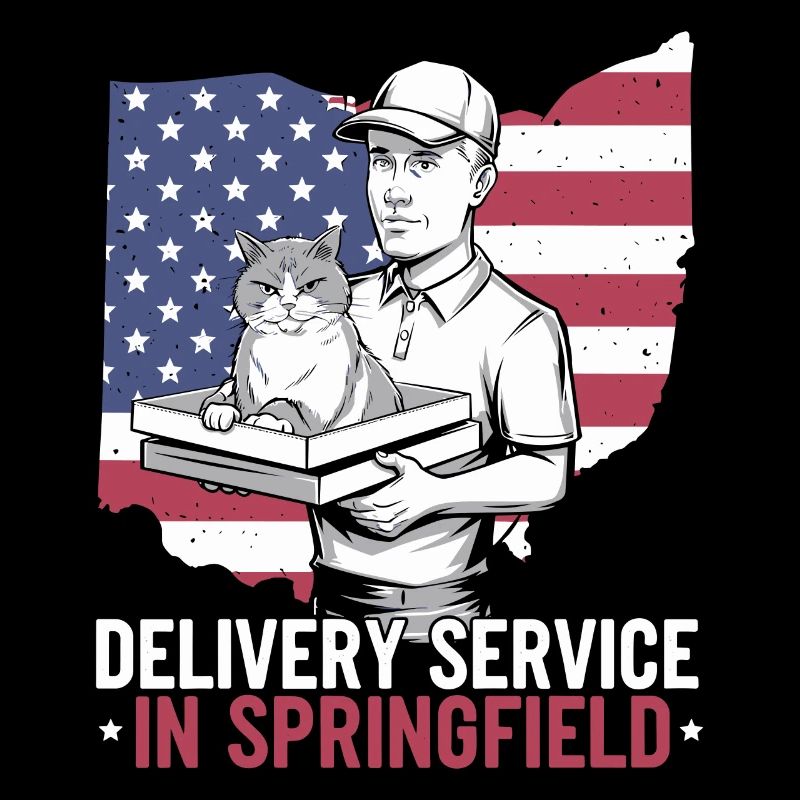 Delivery Service OH Debate  Harris Eating