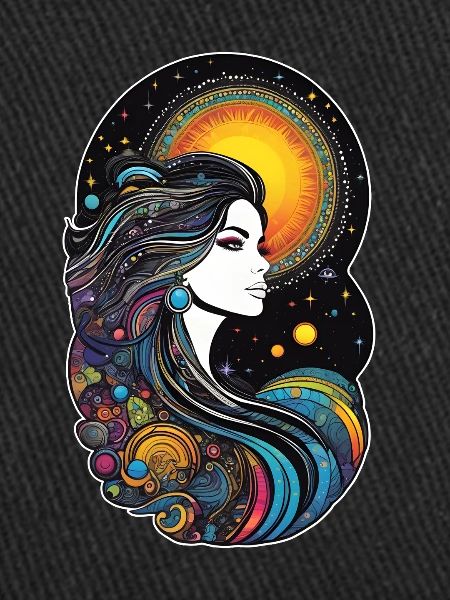 Cosmic goddess of creation