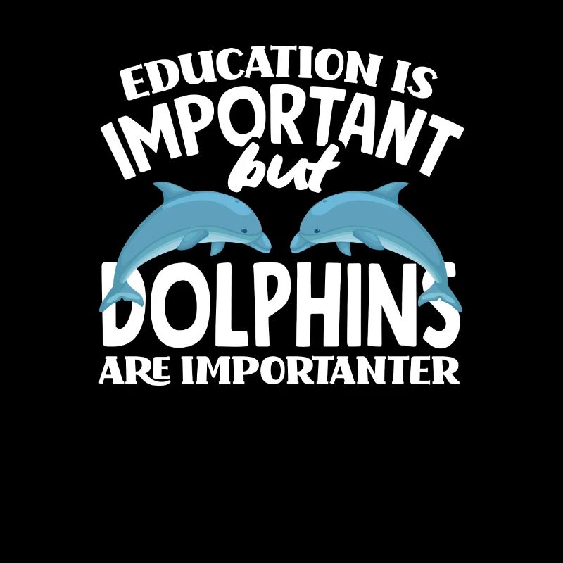 L’éducation est importante, mais les dauphins sont plus importants