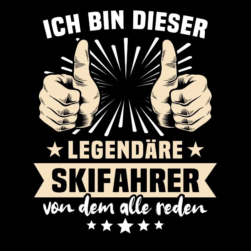 Skifahrer Sprüche