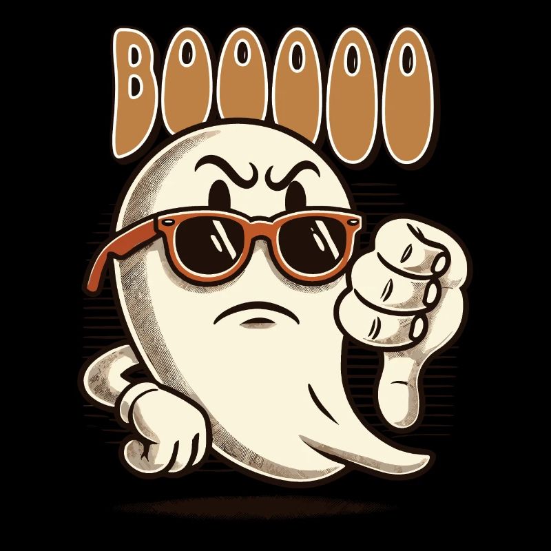 Booing Ghost Drôle Ghost Design