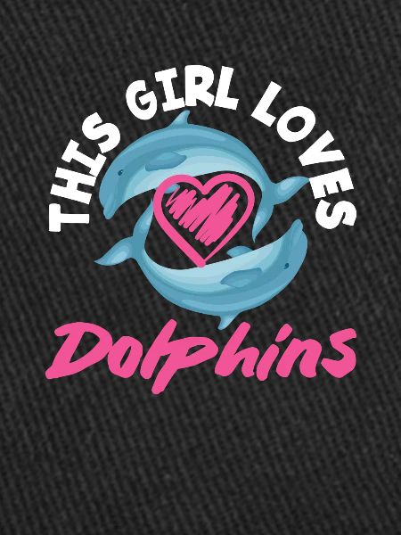 Cette fille aime les dauphins