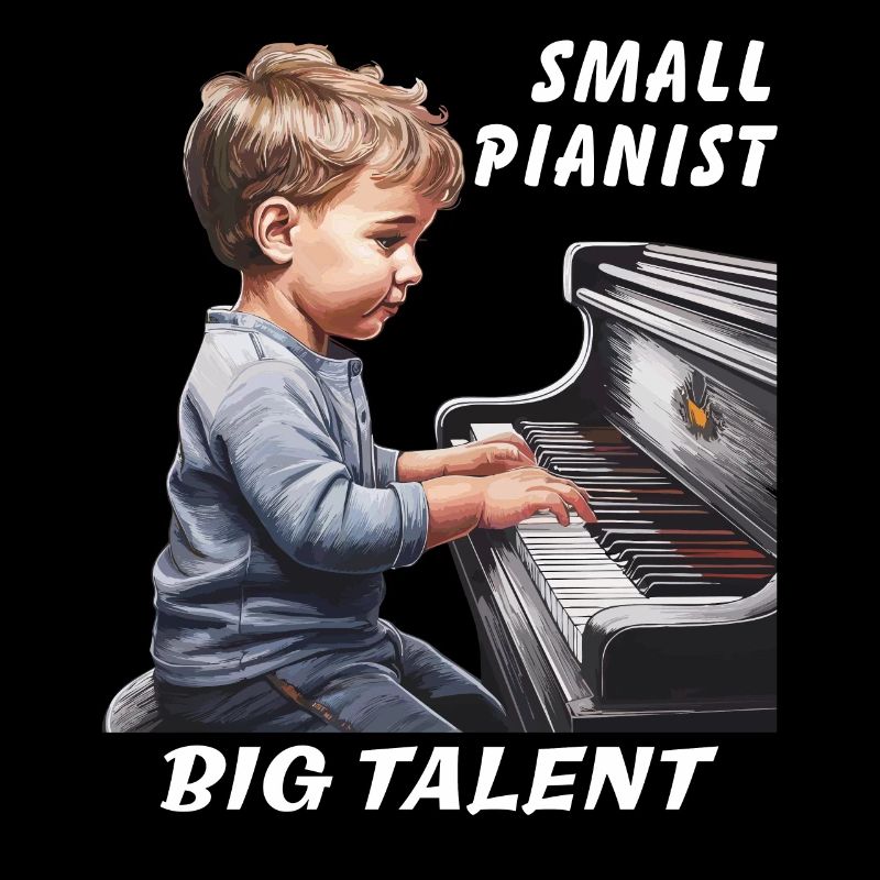 PIANO BOY SMALL PIANIST BIG TALENT