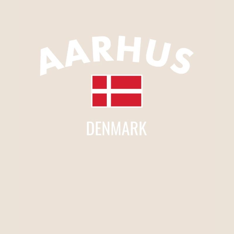 Aarhus Danemark Drapeau danois Proud Dane