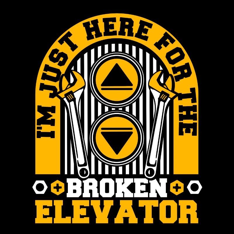 Just Here For The Broken Elevator Repair Elevator