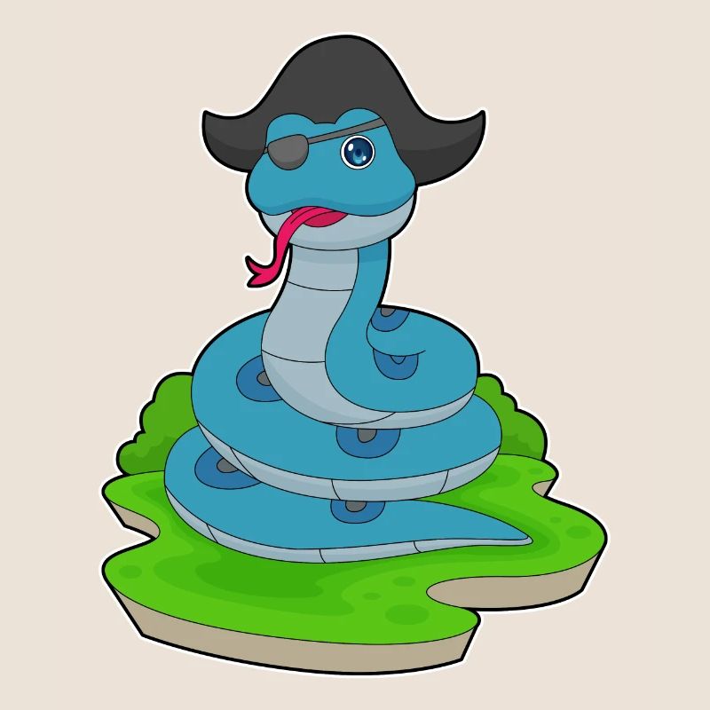 Serpent Pirate Chapeau de Pirate