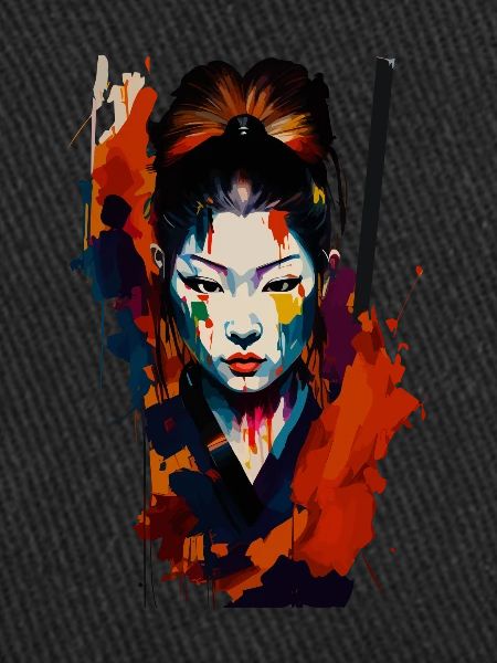 Guerrier samouraï - Splash Art