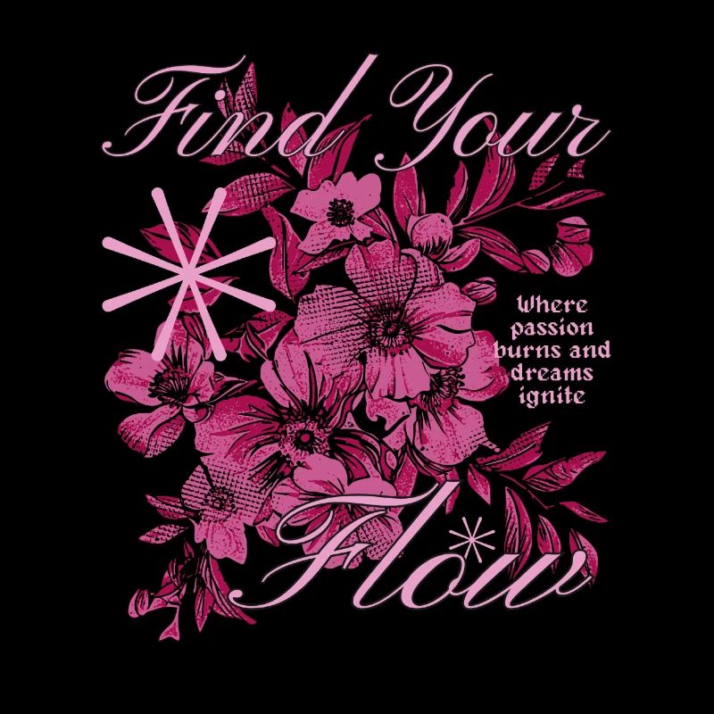 Trouvez votre design de fleur d’écoulement