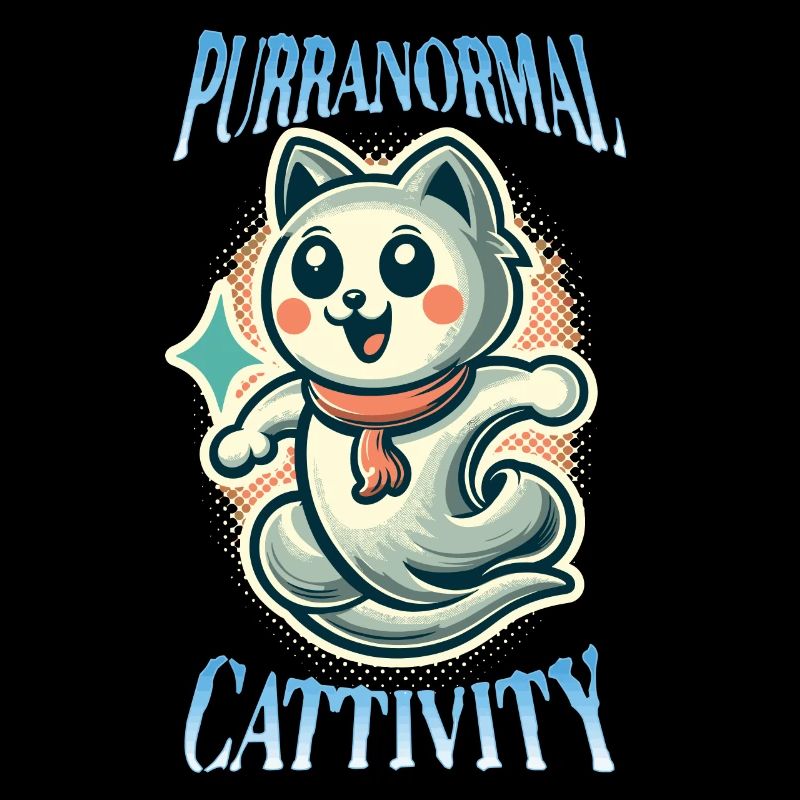 Lustiges Halloween Outfit Purranormal Cattivity