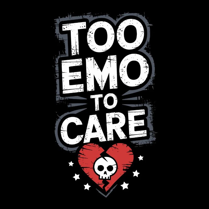 Ambiance emo et esthétique punk émotionnelle pour le