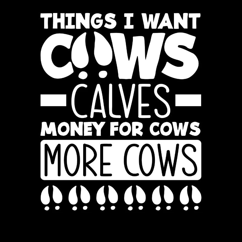 Ce que je veux vaches veaux de l’argent pour les vaches plus