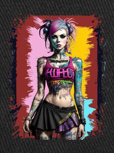 Jolie fille punk