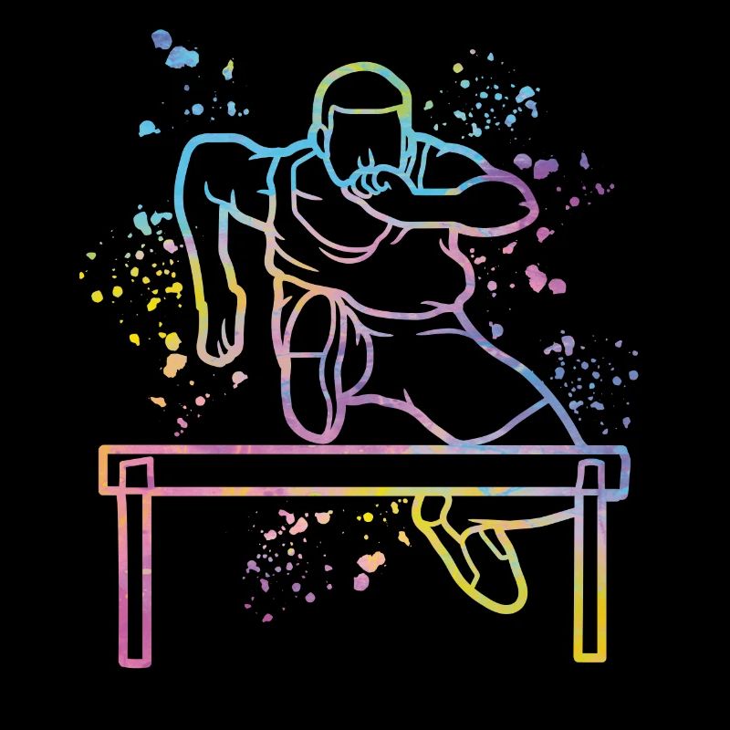 Course de haies Course d’obstacles Courses de haies pour enfants