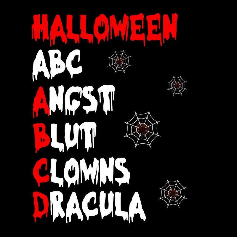 Halloween ABC ANGST BLUT CLOWNS DRACULA Lustiges