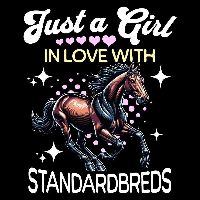 Traber Mädchen Standardbred