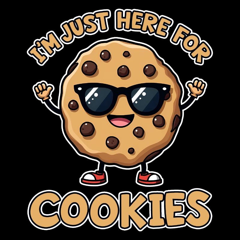 Cookies Disant Biscuits au Chocolat Cadeau de Cookie Drôle