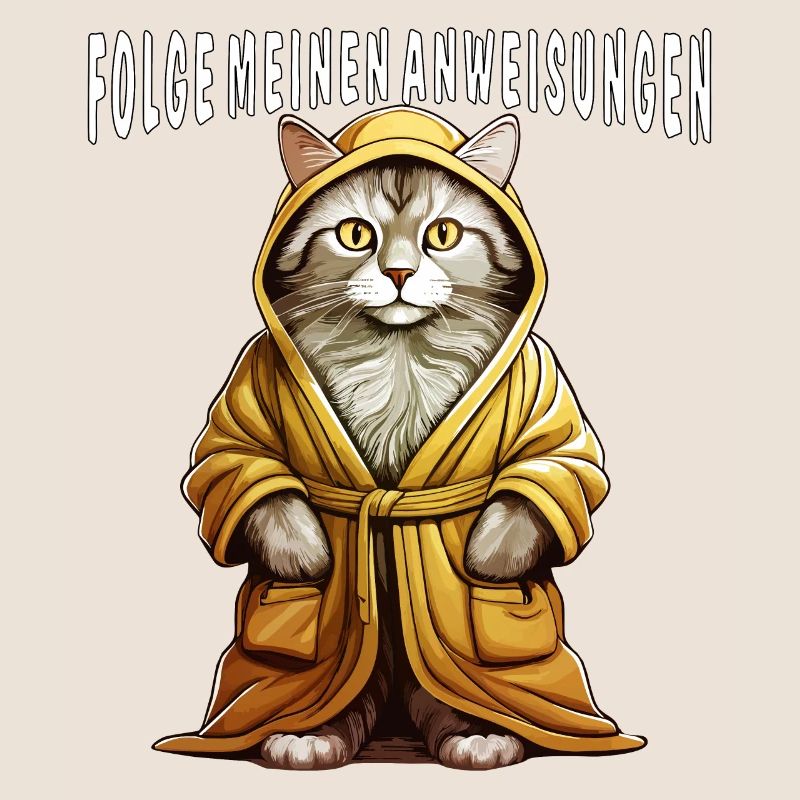 PEIGNOIR POUR CHAT SUIVEZ MES INSTRUCTIONS