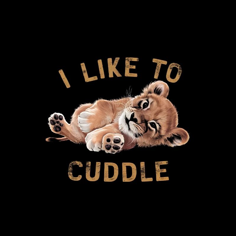 J’aime câliner le lion