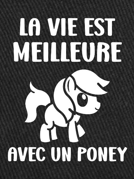Humour poney