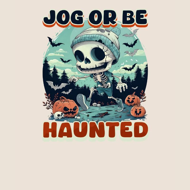 Halloween-Läufer Joggen oder verfolgt werden!