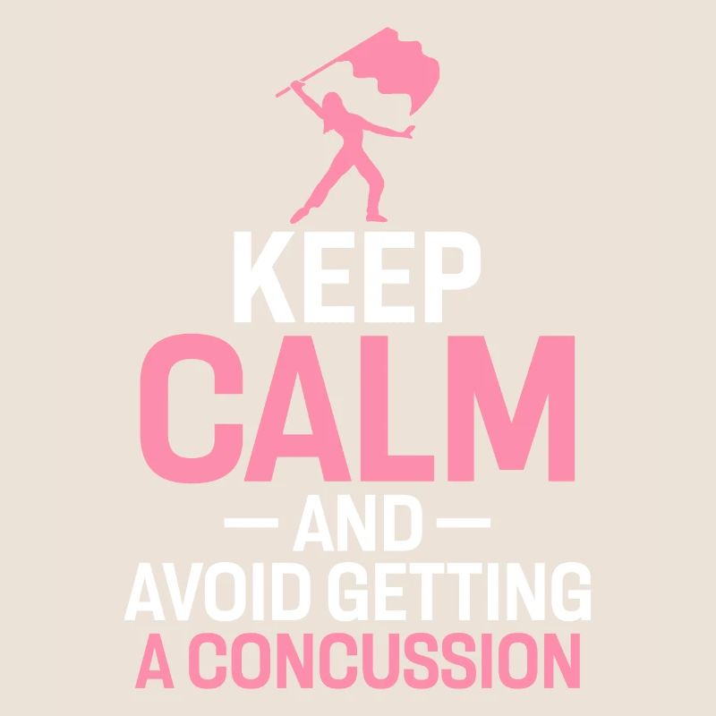 Keep Calm and Avoid Getting A Concussion Funny